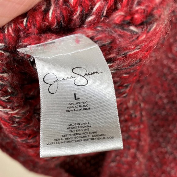 Jessica Simpson Todi Oversized Crewneck Sweater - Picture 3 of 5